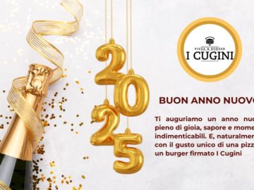 ✨ Buon Anno Nuovo da I Cugini Pizza & Burger ✨